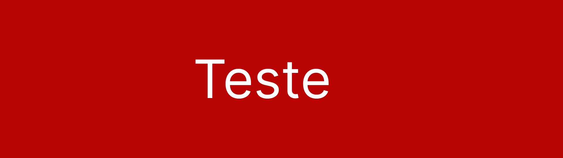 teste